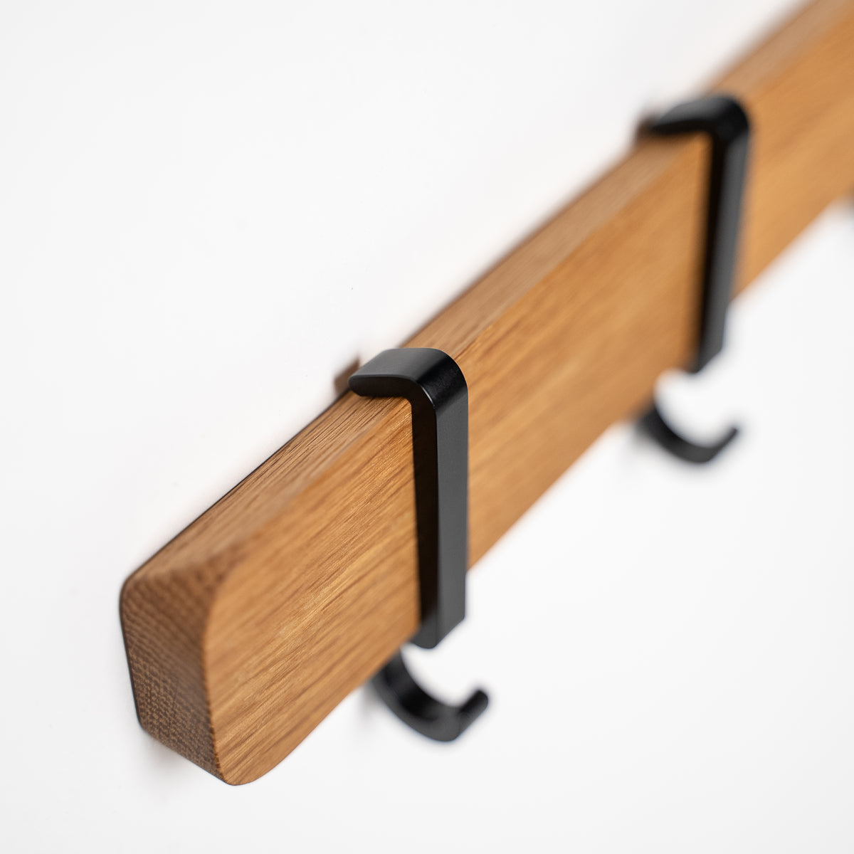 Metal hook for OTTO coat rack - Black (2 pcs)