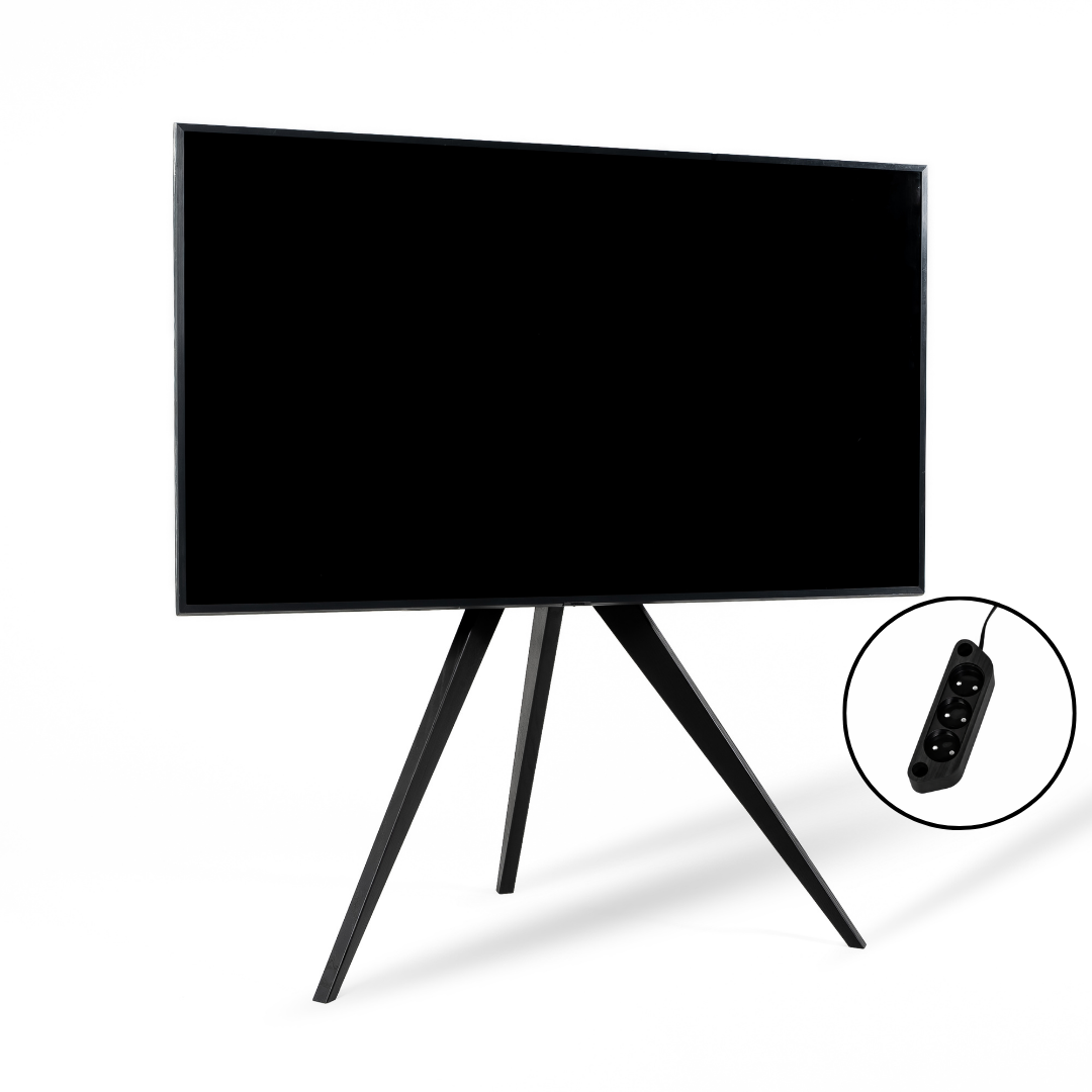 Tv-meubel in zwart – ELLA