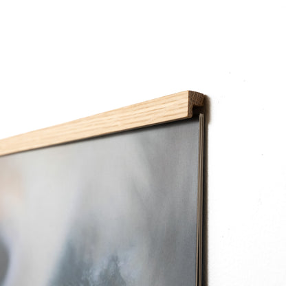 Display til vinylplader – SINGLE i egetræ