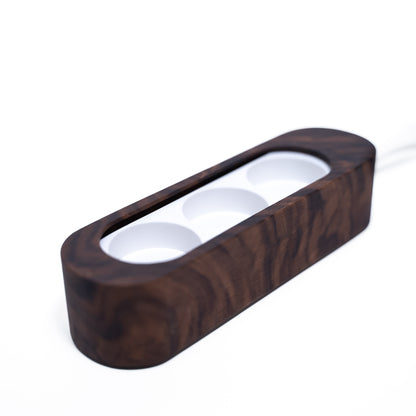 Power strip in wood – Walnut