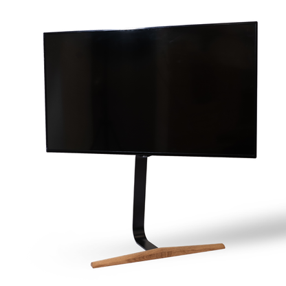 TV stand with swivel function in oak – NOMI
