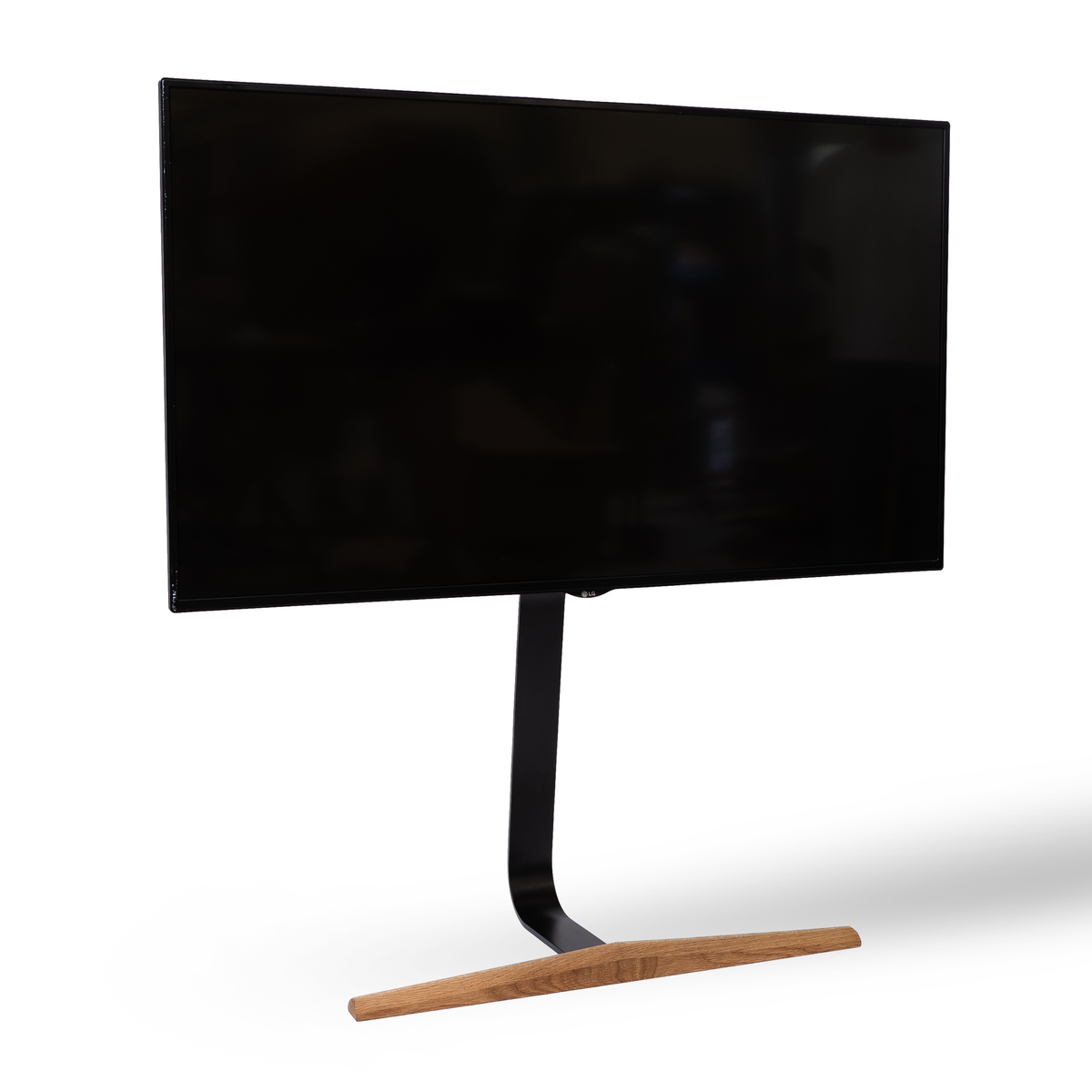 TV stand with swivel function in oak – NOMI